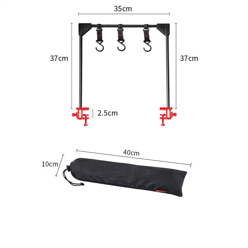 Mountaineer Outdoor Picnic Camping Aluminum Alloy Tabletop Storage Rack