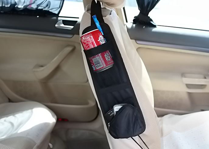 Car chair side bag