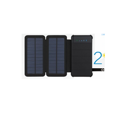 Detachable multi-chip solar mobile power supply folding type