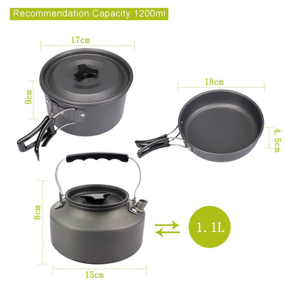 TrailChef Expedition Cookware Set