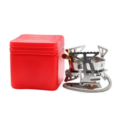 Outdoor Mini Windproof Burner Split Gas Stove