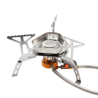 Outdoor Mini Windproof Burner Split Gas Stove