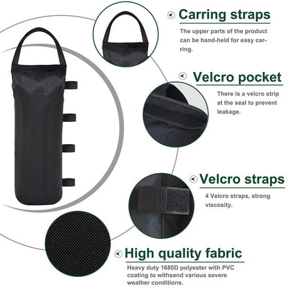 Portable Outdoor Tent Single-tube Sandbag Bag