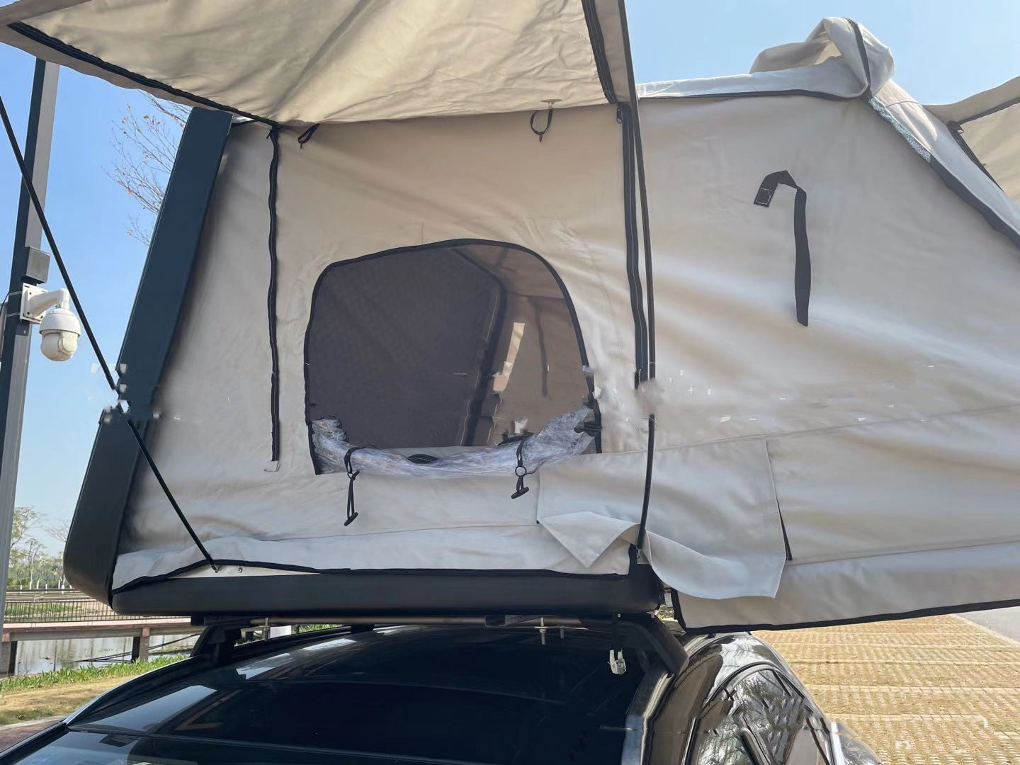 Car Fully Automatic Two Person Car Side Tent