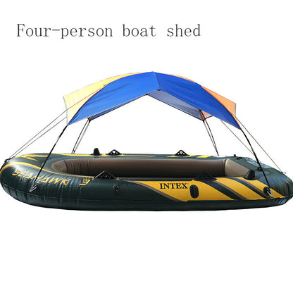 Inflatable Boat Kayak Canopy Awning Sun Shade Shelter Waterproof Tent Boat Kayak Rafting Accessories