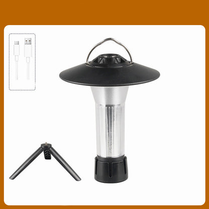 Outdoor Retro Multifunctional Camping LED Tent Light