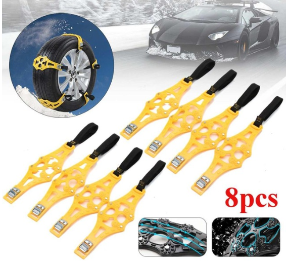 Car tire anti-skid chain