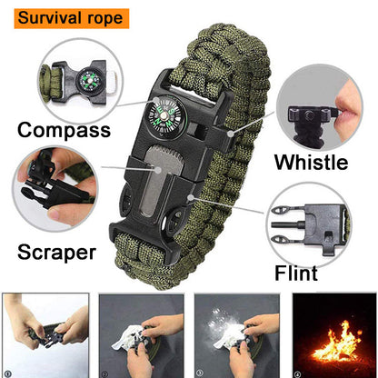 JeepaX NatureGuardian 14-Tool Survival Companion