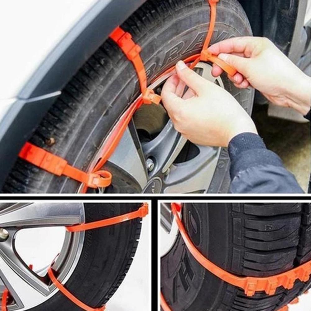 Thicken And Lengthen Snow Anti-skid Chain Car Tire Anti-skid Strap