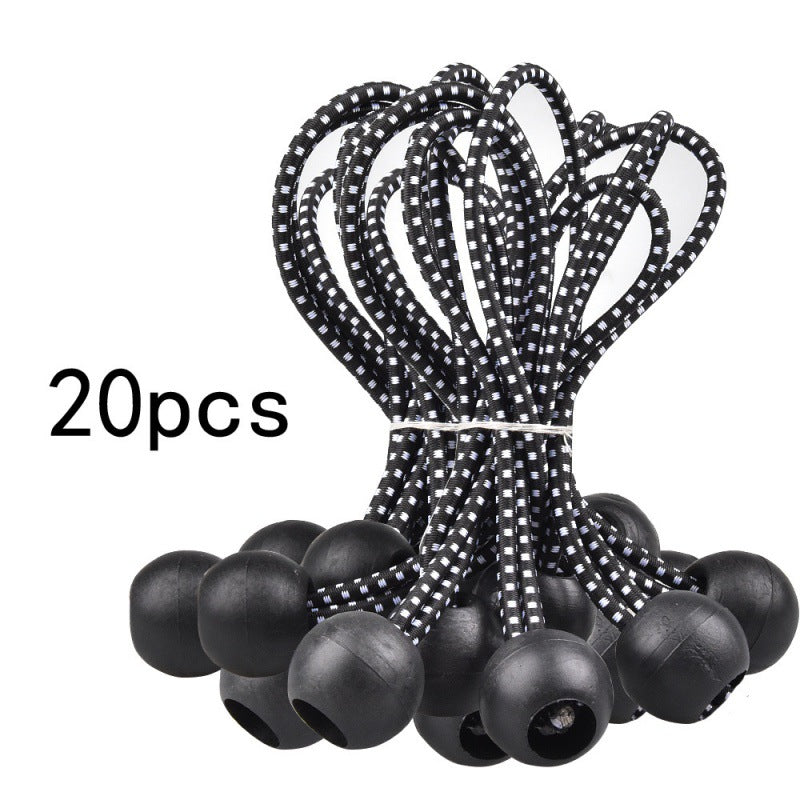 Outdoor Tent Canopy Oxford Rope Strapping Elastic Ball Rubber Band