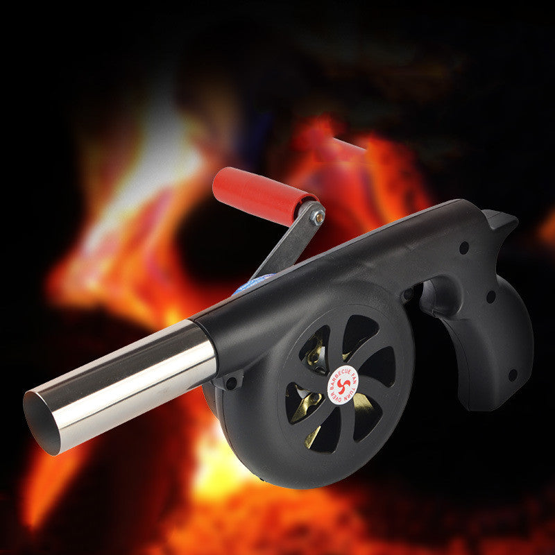 Outdoor Camping Hand-cranked Combustion Blower