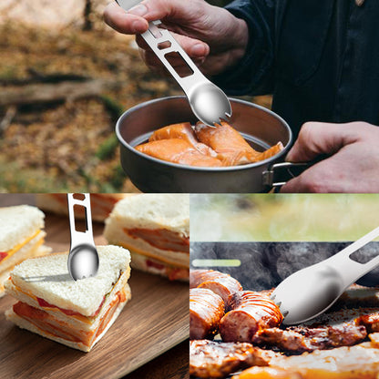 Multifunctional Knife Fork Spoon Outdoor Tableware