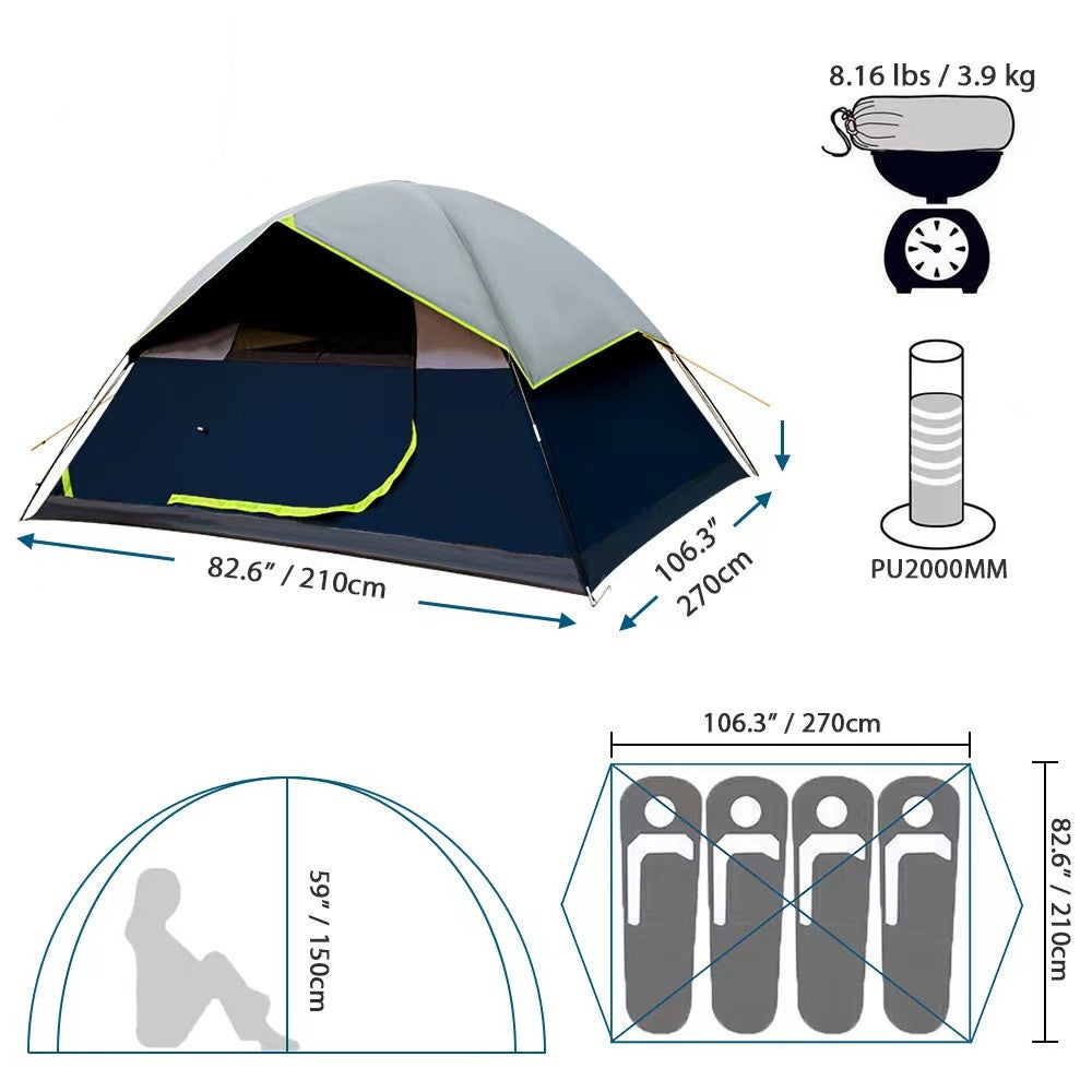 4 Person Tent