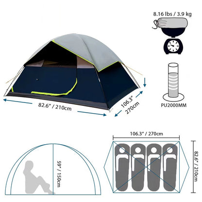 4 Person Tent