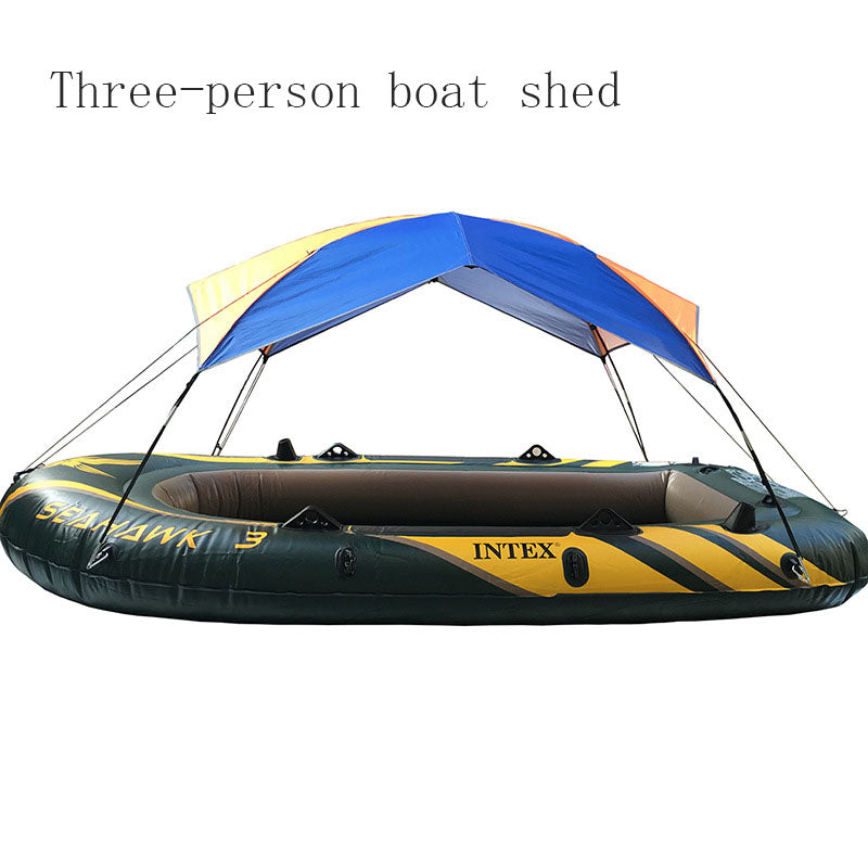 Inflatable Boat Kayak Canopy Awning Sun Shade Shelter Waterproof Tent Boat Kayak Rafting Accessories