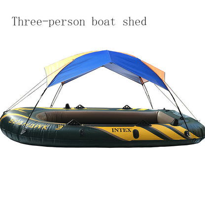 Inflatable Boat Kayak Canopy Awning Sun Shade Shelter Waterproof Tent Boat Kayak Rafting Accessories