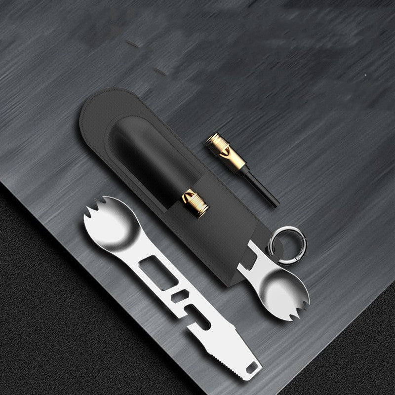 Multifunctional Knife Fork Spoon Outdoor Tableware