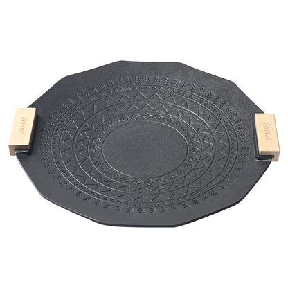 Outdoor Portable Non-stick Smoke-free Six-pointed Star Baking Tray