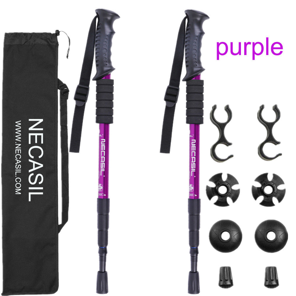 Newcastle Four-section Trekking Straight Trekking Poles