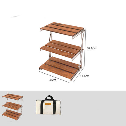 Mountainhiker - Folding Three-tier Rack