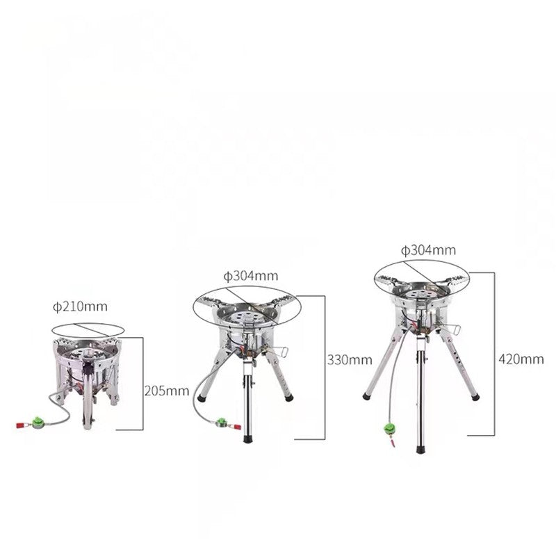 Outdoor Camping Barbecue Butane High Power Gas Stove